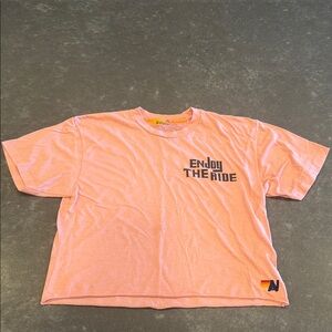 Aviator nation Enjoy The Ride Pink T-Shirt